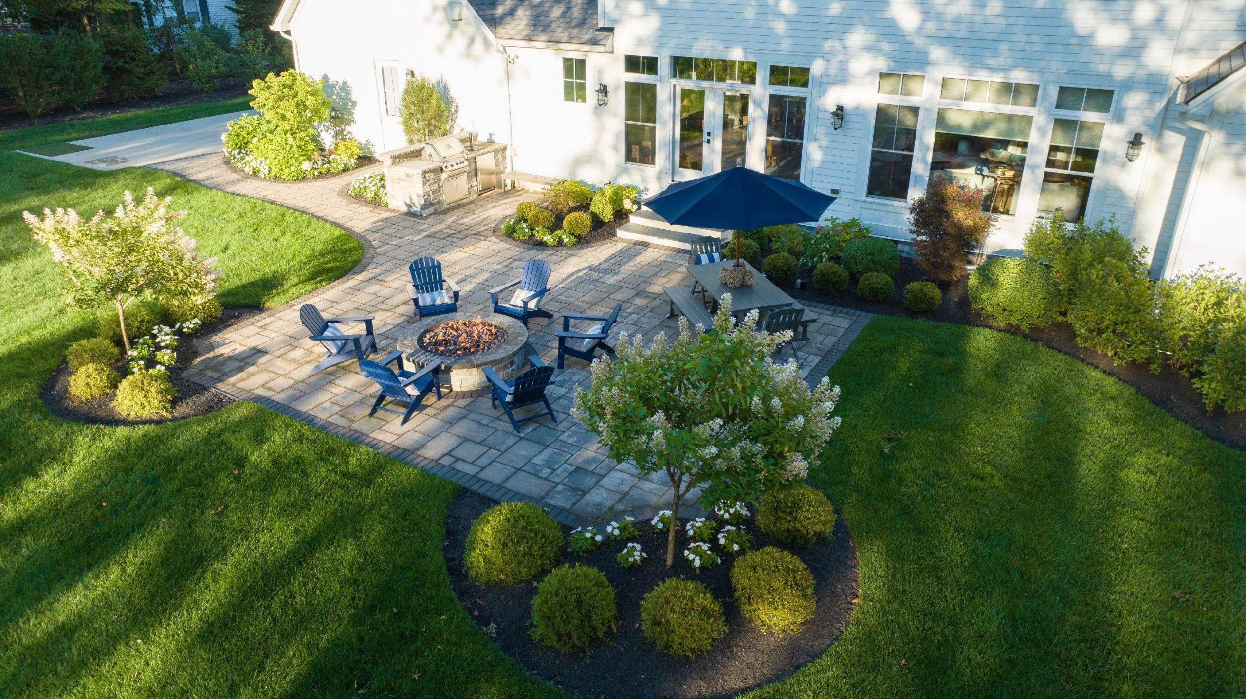 New Vista Enterprises Backyard Landscaping Design